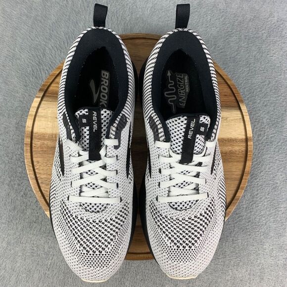 Brooks Revel 5 Shoes Womens Size 10 White Sneakers Running Athletic Gym Jogging - Picture 9 of 10